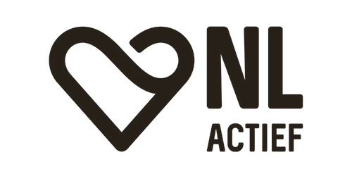 Logo NL actief zwart