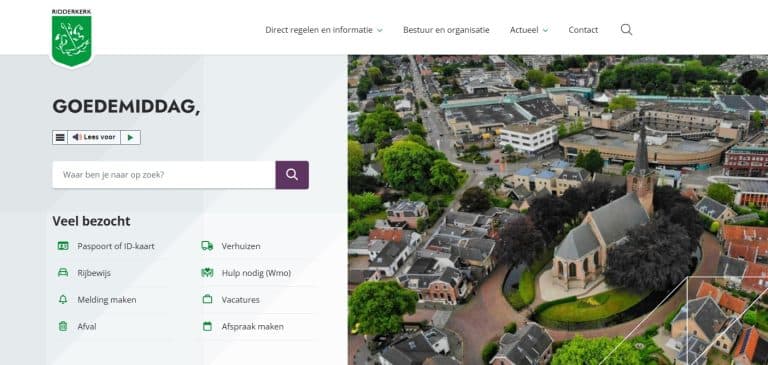 homepage gemeente ridderkerk