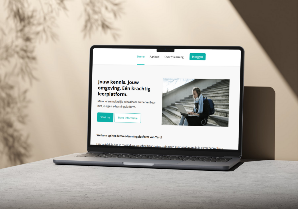 E-learning platform van Yard