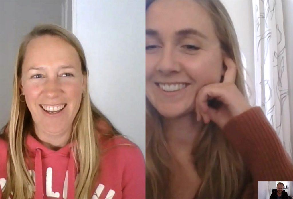 Viola Biesbroek en Stefanie van der Woude